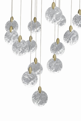 Snowflake LED Chandelier (AC12155BB)