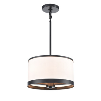 Artcraft - AC12161BK - Three Light Pendant - High Street - Black