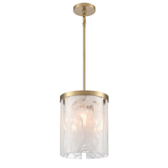 Artcraft - AC12170BR - Three Light Pendant - Skye - Brass
