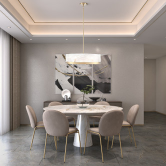 Skye Six Light Chandelier (AC12176BR)