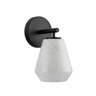 Brooke One Light Wall Sconce (AC12181BK)