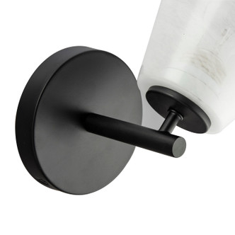 Brooke One Light Wall Sconce (AC12181BK)
