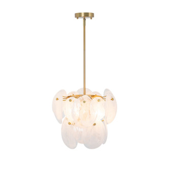 Lily Four Light Pendant (AC12210BR)