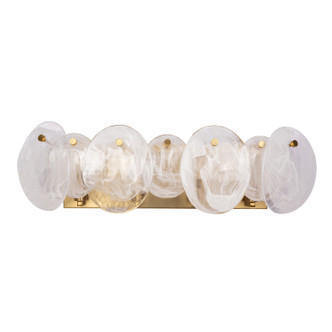 Lily Four Light Bathroom Vanity (AC12214BR)