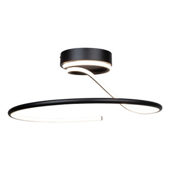 Halo LED Semi-Flush Mount (AC6633BK)