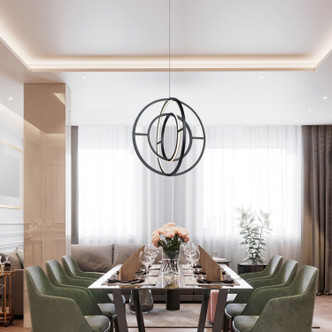 Celestial LED Chandelier (AC6660BK)