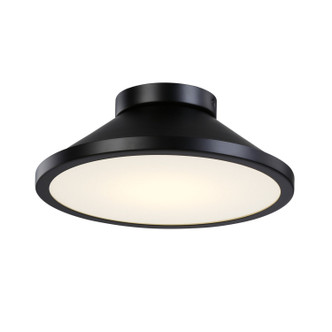 Artcraft - AC7021BK - LED Semi-Flush Mount - Trilogy - Black & Brass