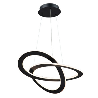 Wave LED Chandelier (AC7076BK)
