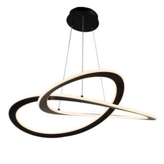 Wave LED Chandelier (AC7079BK)