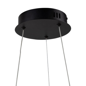 Wave LED Chandelier (AC7079BK)
