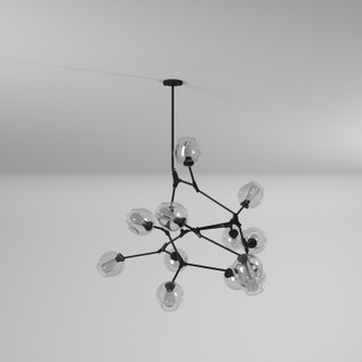 Organic 12 Light Chandelier (JA14022BK)