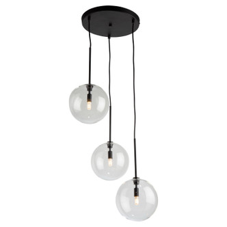 Pinpoint Three Light Pendant (SC13193BK)