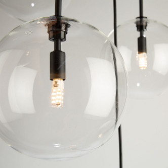 Pinpoint Five Light Pendant (SC13195BK)