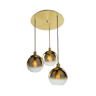 Morning Mist Three Light Pendant (SC13283GD)