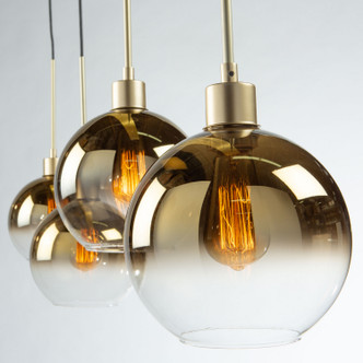 Morning Mist Four Light Island Pendant (SC13284GD)