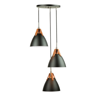 Tote Three Light Pendant (SC13323BK)
