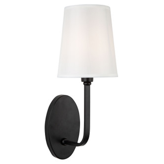 Rhythm One Light Wall Sconce (SC13337BK)