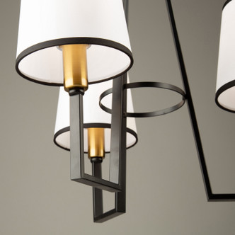Coco Three Light Chandelier (SC13343BK)