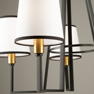 Coco Five Light Chandelier (SC13345BK)