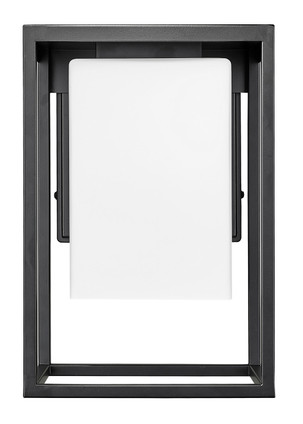 Gladwin One Light Outdoor Wall Lantern (1045BK)