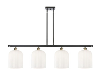 Innovations - 516-4I-BAB-G559-8GWH - Four Light Island Pendant - Ballston - Black Antique Brass