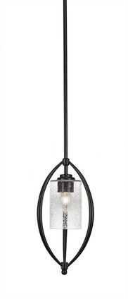 Toltec Lighting - 2401-DG-300 - One Light Mini Pendant - Marquise - Dark Granite