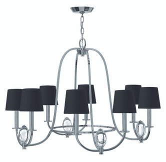 Hinkley - 3758CM - Eight Light Chandelier - Marielle - Chrome