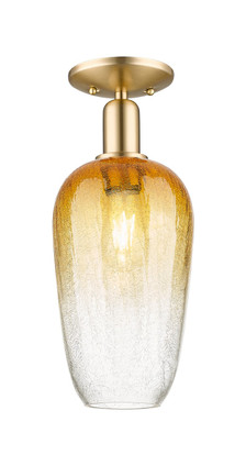 Innovations - 716-1C-CB-G484-7AM - One Light Semi-Flush Mount - Arcadia - Champagne Bronze