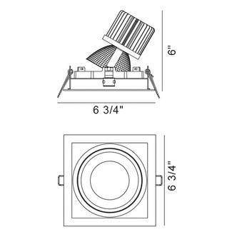 Amigo LED Recessed Fixture (35138-30-01)
