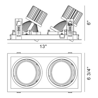 Amigo LED Recessed Fixture (35146-35-02)