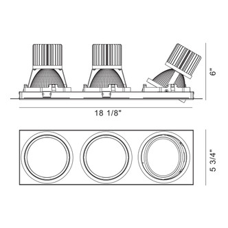 Amigo LED Recessed Fixture (35358-30-02)