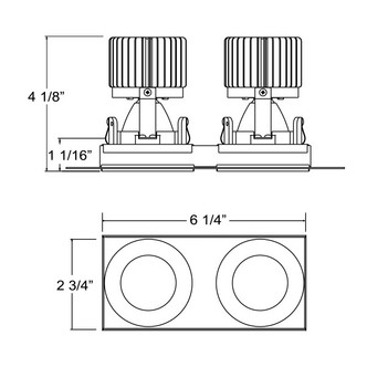 Amigo LED Recessed Fixture (36024-30-01)