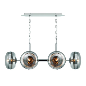 Eurofase - 38130-022 - NOTTINGHAM-CHD-6LT-44IN-PN-SK - NOTTINGHAM - Polished Nickel