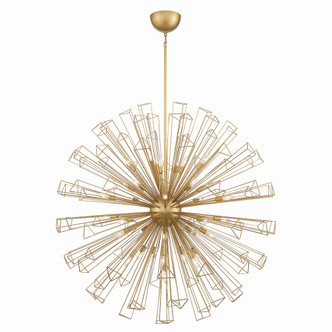 Eurofase - 43865-025 - 35 Light Chandelier - Dendelio - Matte Gold