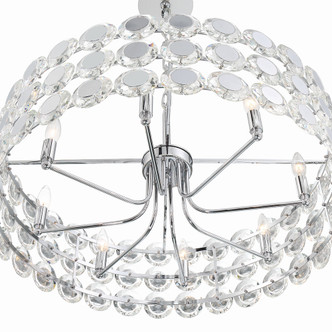 Perrene Eight Light Chandelier (44286-019)
