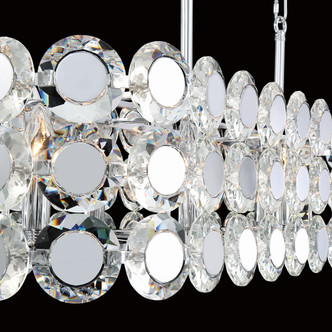 Perrene Eight Light Linear Chandelier (44287-016)