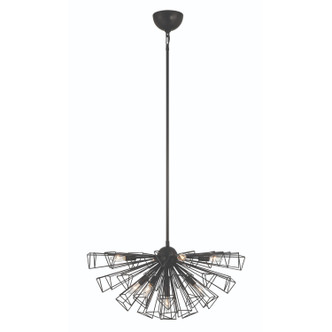 Eurofase - 46762-016 - Nine Light Chandelier - Dendelio - Matte Black