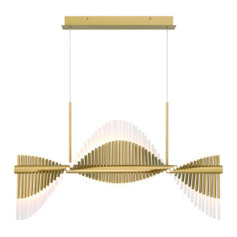 Eurofase - 47125-018 - LED Linear Chandelier - Voltik - Matte Gold