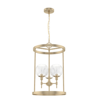 Hunter - 19749 - Three Light Foyer Pendant - Xidane - Alturas Gold