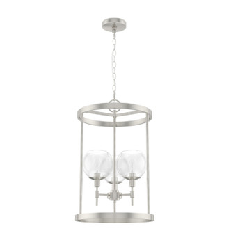 Hunter - 19750 - Three Light Pendant - Xidane - Brushed Nickel