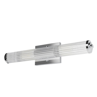 Hunter - 19935 - Two Light Bathroom Vanity - Holly Grove - Chrome