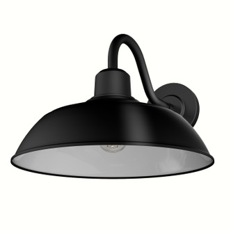 Hunter - 46001 - One Light Outdoor Wall Mount - Mill Valley - Matte Black