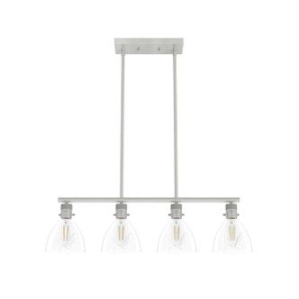 Hunter - 48038 - Four Light Chandelier - Van Nuys - Brushed Nickel