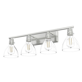 Hunter - 48040 - Four Light Bathroom Vanity - Van Nuys - Brushed Nickel