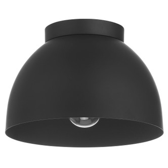 Hunter - 48132 - One Light Flush Mount - Erling - Matte Black