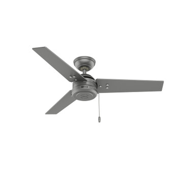 Hunter - 50256 - 44 Ceiling Fan - Cassius - Matte Silver