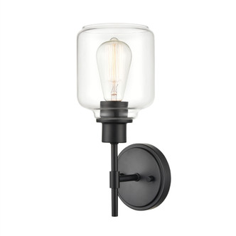 Millennium - 6941-MB - One Light Wall Sconce - Asheville - Matte Black