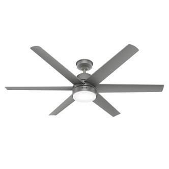 Hunter - 51876 - 60 Ceiling Fan - Skysail - Matte Silver