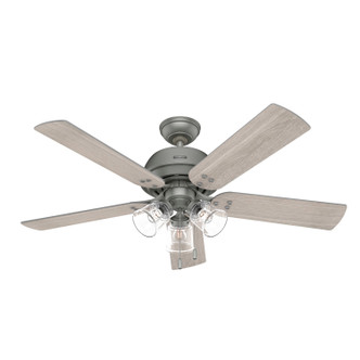 Hunter - 52382 - 52Ceiling Fan - Shady Grove - Matte Silver