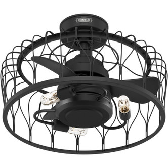 Hunter - 52969 - 20 Ceiling Fan - Rotonda - Matte Black